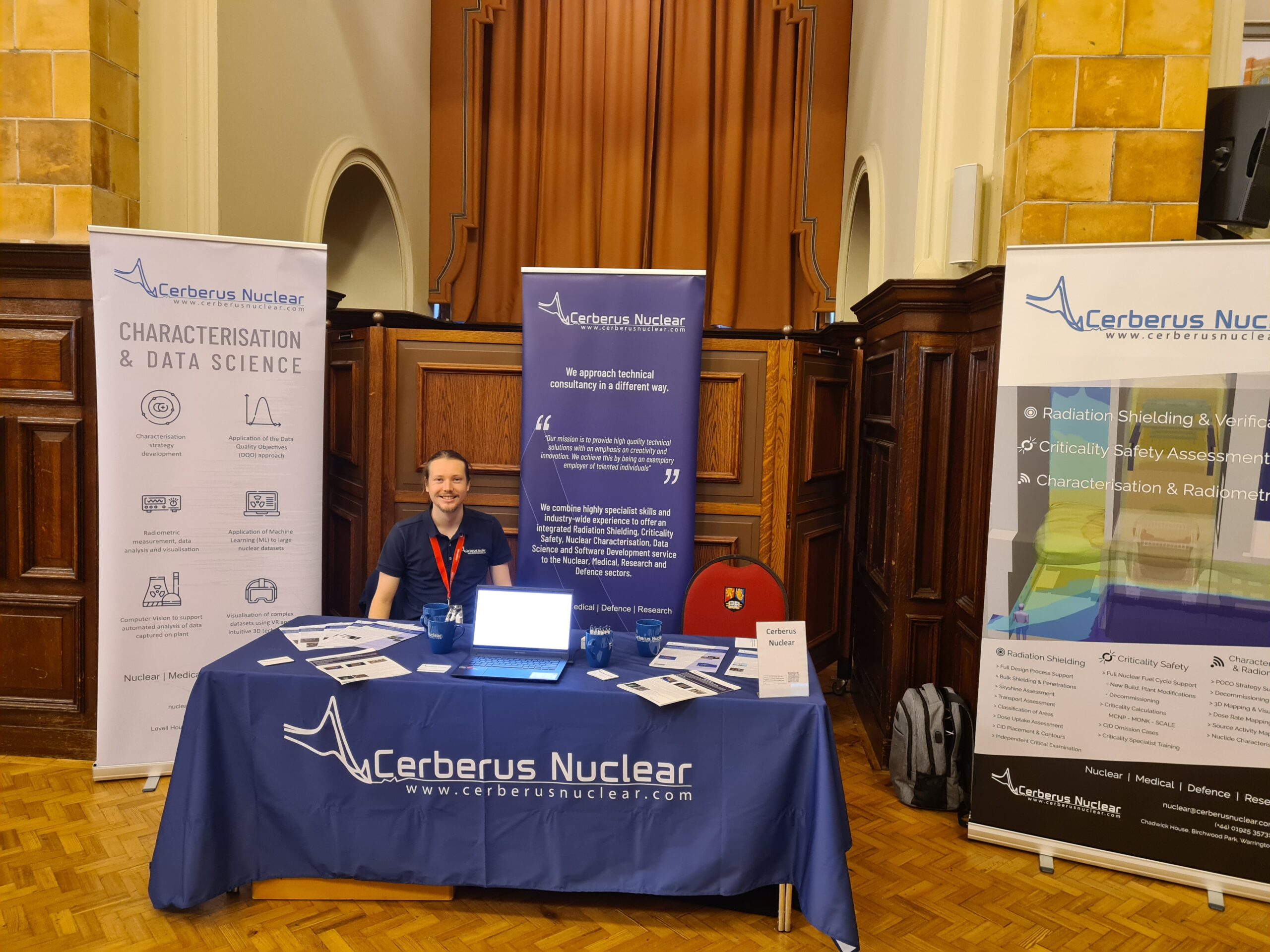 Cerberus Nuclear Stand at the University of Birmingham